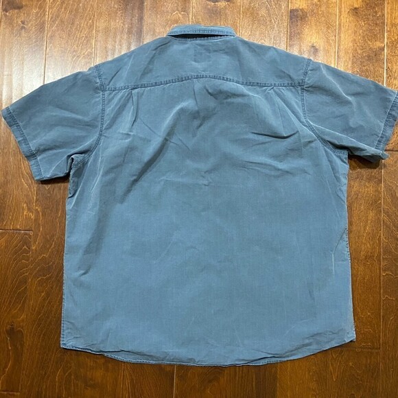Red Head Vintage Blue Bass Fishing Utility Performance Shirt Men's Size 3XL - Picture 4 of 8
